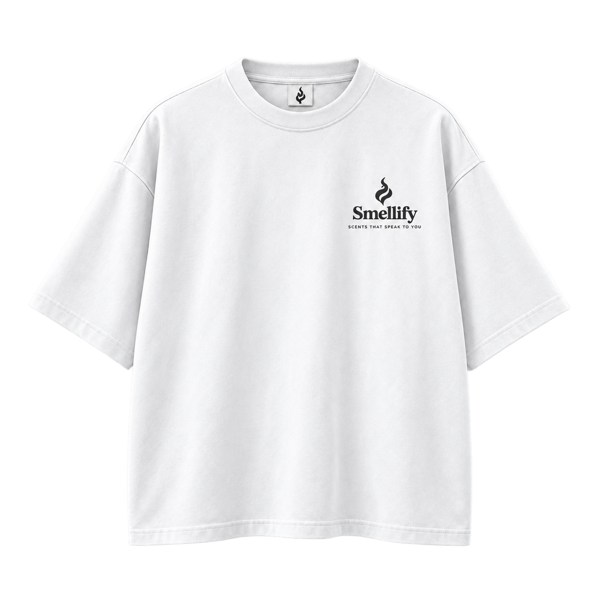 Oversized t-shirt - Vit